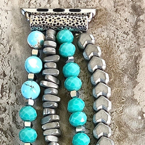 Apple Watch Band 38mm 40mm Bead Jewelry Bracelet - Picture 3 of 3